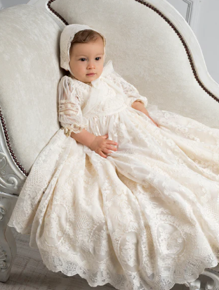 Traditional christening gown