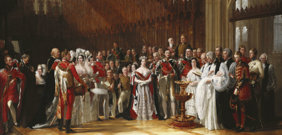 The Christening of The Prince of Wales, 25 January 1842